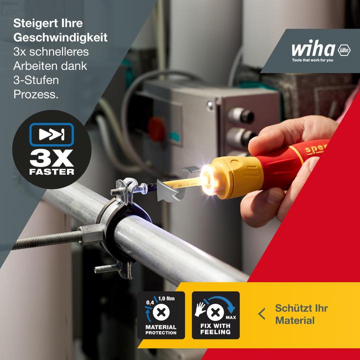 Actual product image Wiha SpeedE II (Rechargeable battery operated)