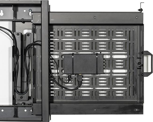 Produktbild b-tech Slide-Out AV Storage Tray (Wand, 98", 100 kg)