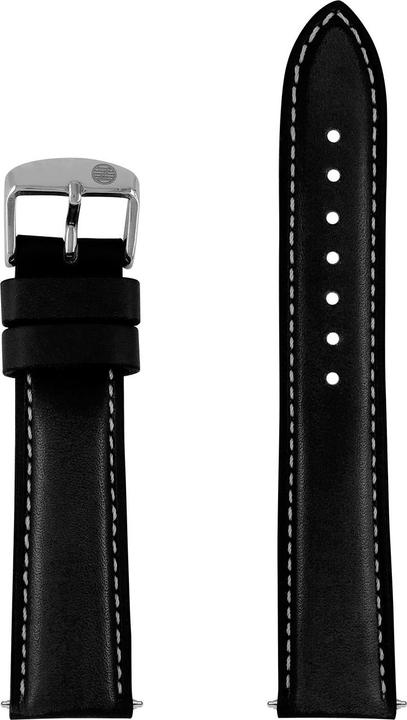 Produktbild Zeppelin Lederband für Zeppelin-Uhr schwarz 20 mm (20 mm, Leder)