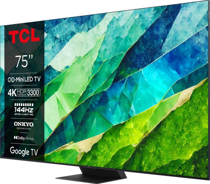 Actual product image TCL 75C855 (75", Mini-LED, 4K, 2024)