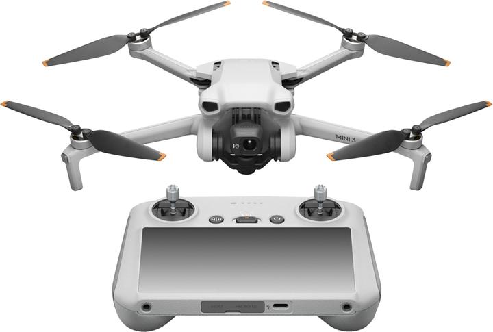 Image du produit DJI Mini 3 avec contrôleur RC et Fly More Combo (38 min, 248 g, 48 Mpx)