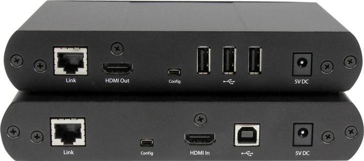 Produktbild StarTech USB HDMI über Cat5e / 6 KVM Konsolen Extender mit 1080p unkomprimiertem Video - 100m - Cat5e Cat...