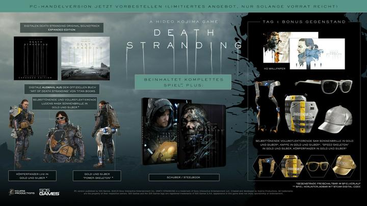 Image du produit 505 Games Death Stranding - Édition de luxe (PC, Multilingue)