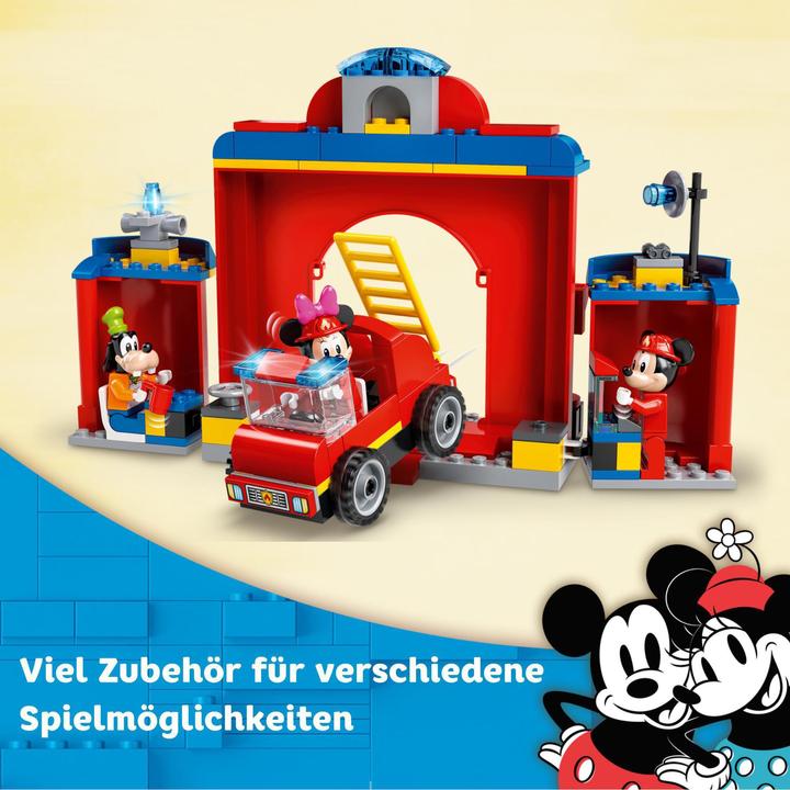 Actual product image LEGO Disney 10776 Mickey and Friends fire station and car (10776, LEGO Disney)