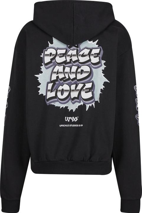 Image du produit Urban Classics Sweat à capuche Upscale Peace&Love Ultra Heavy Oversize - 176637 (M)