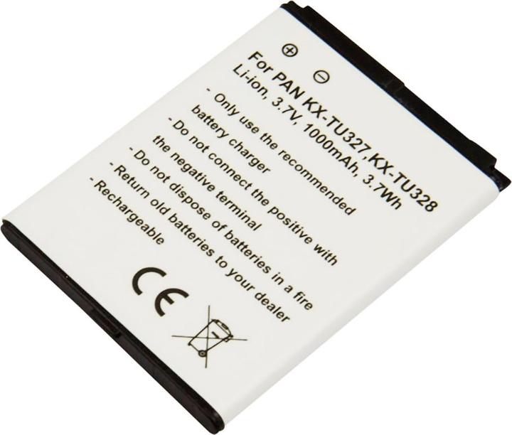 Produktbild Avizar Li-Ion Akku 3.7V 1000mAh Panasonic KX-TU327/328