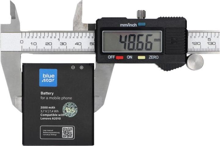 Actual product image Battery Blue Star BLUE STAR PREMIUM battery for LENOVO A2010 2000 mAh