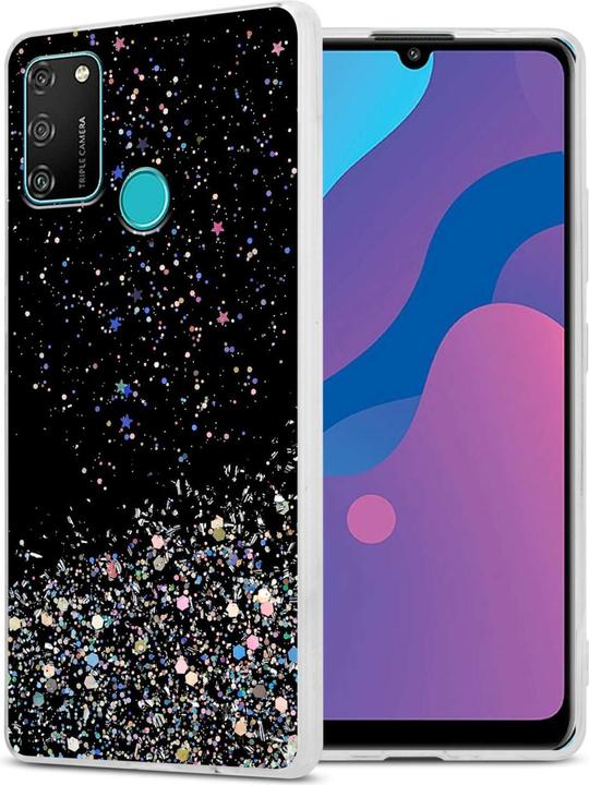 Image du produit Cadorabo Coque pour Honor 9A TPU funkelnder Glitter (Honor 9A)