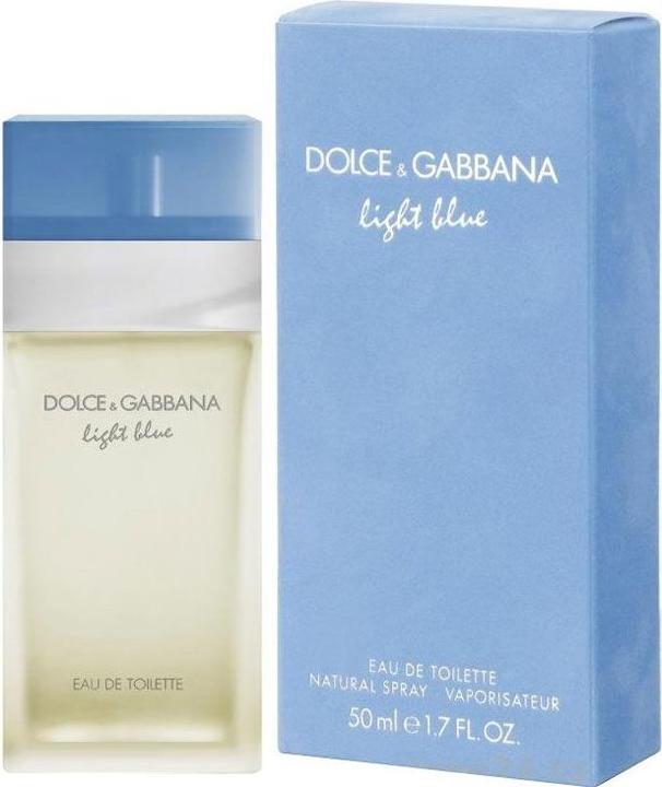 Actual product image Dolce & Gabbana Light Blue (Eau de toilette, 50 ml)