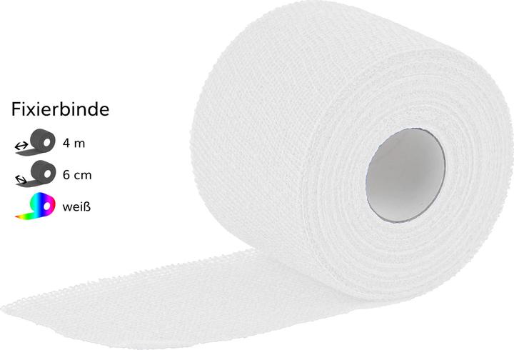 Actual product image BSN kohäsive Fixierbinde 6cmx4m hautfarben latexfrei