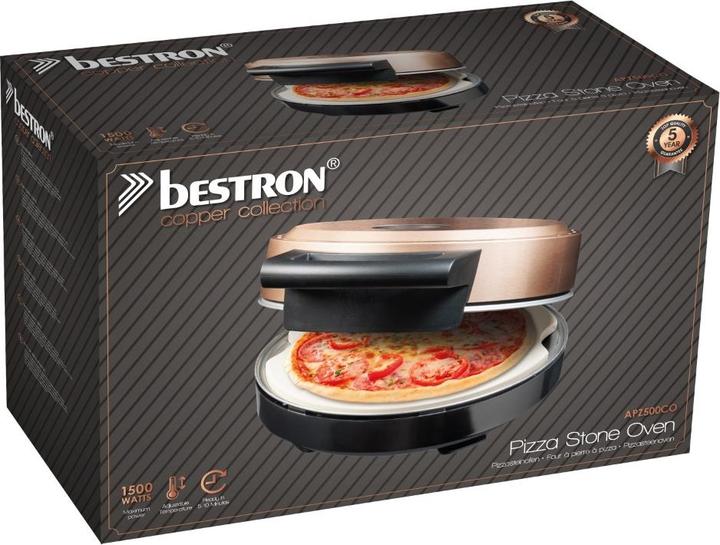 Image du produit Bestron Machine à pizza, Kuppfer