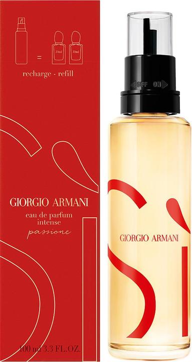 Actual product image Giorgio Armani Sì Passione Intense refill bottle (Eau de parfum, 100 ml)