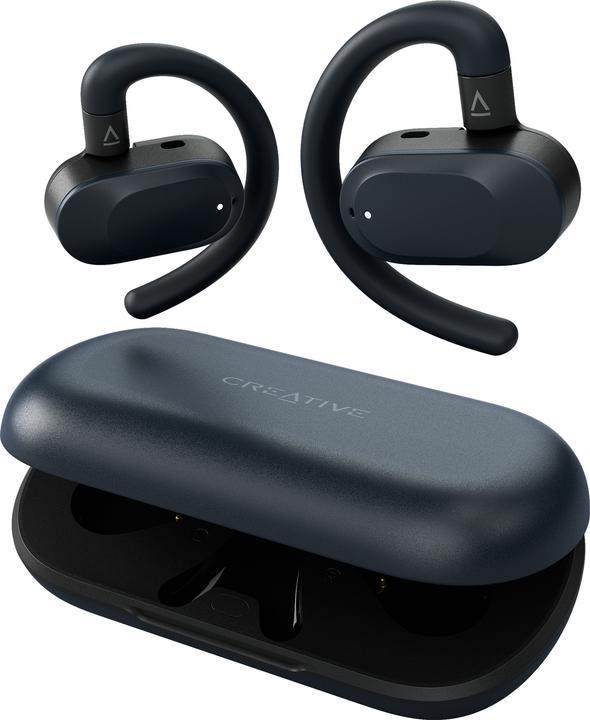 Image du produit Creative OUTLIER GO Oreillette Bluetooth bleu foncé (pas de réduction du bruit, 26 h, Sans fil)