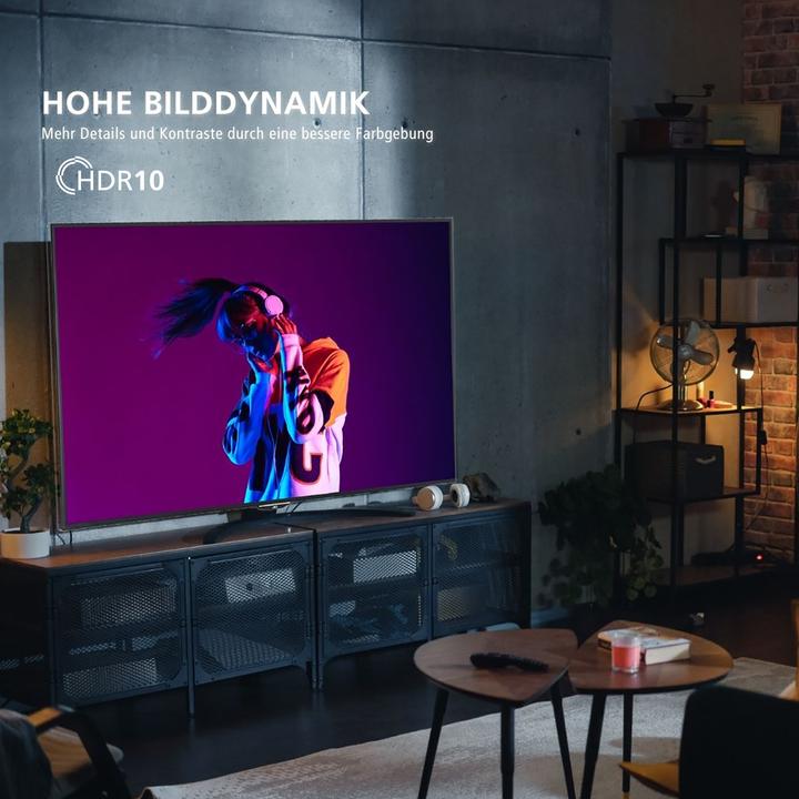 Image du produit JVC Téléviseur 43 pouces Smart TV VIDAA LT-43VDF5455 Téléviseur Full HD, HDR TV avec triple tuner (43", LED, Full HD, 2025)