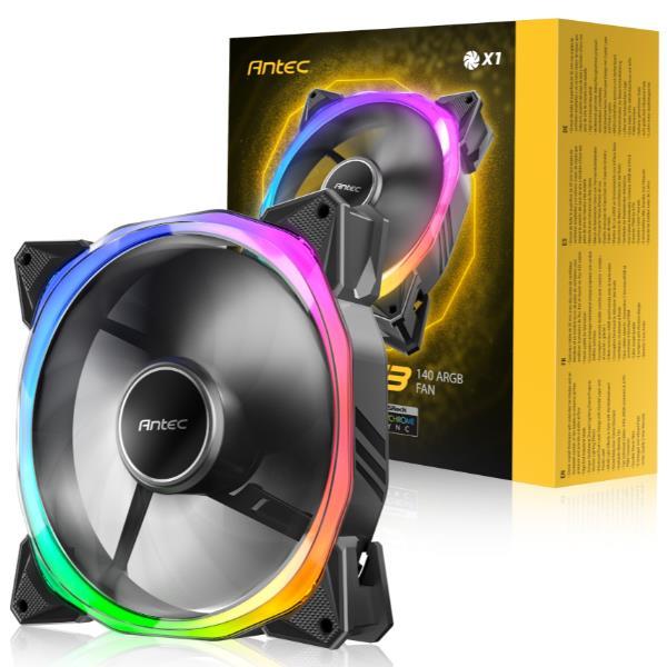 Actual product image Antec Fusion T3 143mm Pwm ARGB (140 mm, 1 x)