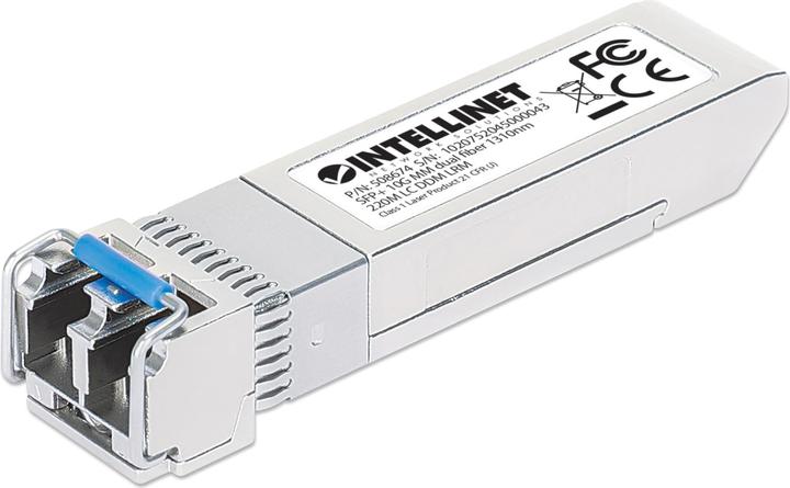 Intellinet Ricetrasmettitore Mini-GBIC SFP+ da 10 Gigabit per cavo in fibra ottica