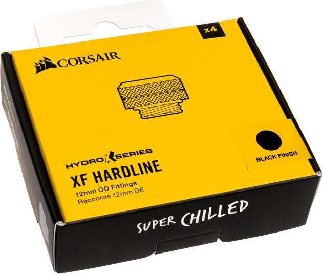 Actual product image Corsair Hydro X Series Fitting XF Hardline 4-pack