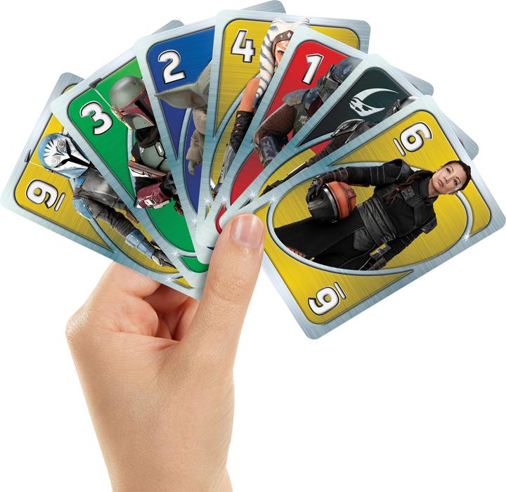 Actual product image Mattel Games Mandalorian (German)