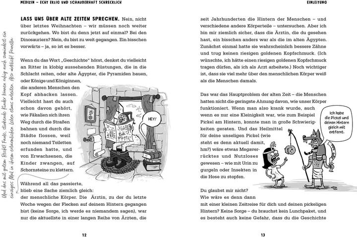Produktbild Medizin – Echt eklig und schauderhaft schrecklich – Warum Pickel mit Krokodil-Kacke behandelt (Deutsch, Adam Kay, Julia Strohbach, Henry Paker, 2022)