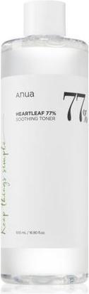 Actual product image Anua Heartleaf 77% Soothing Toner 500 ml (Tonic water, 500 ml)