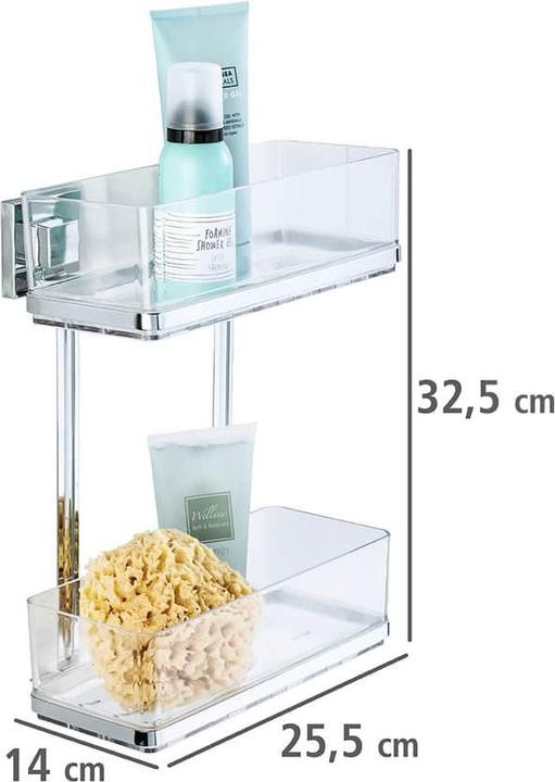 Actual product image Wenko Quadro (14 x 14 x 32.5 cm)