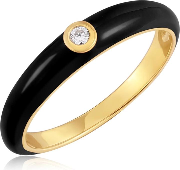 Glanzstücke München Damen Sterling Silber Zirkonia Gelbgold - 33840