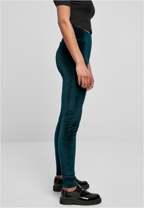 Immagine prodotto Urban Classics Leggings di velluto a vita alta da donna (XL)