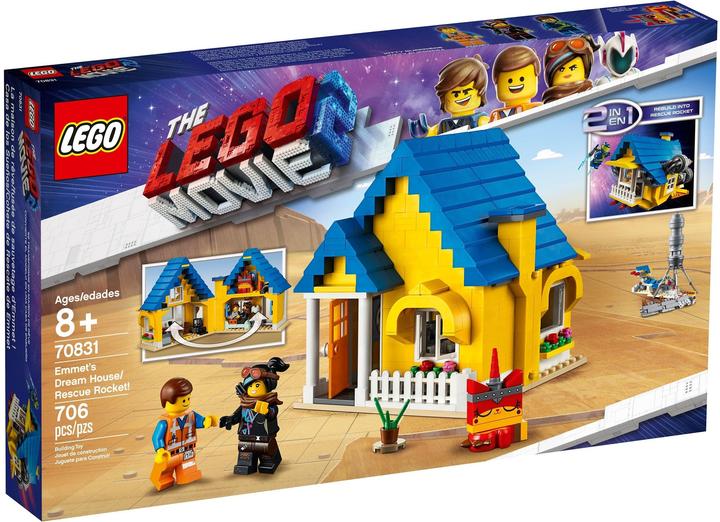 Actual product image LEGO Emmet's Dream House/Rescue Rocket (70831)