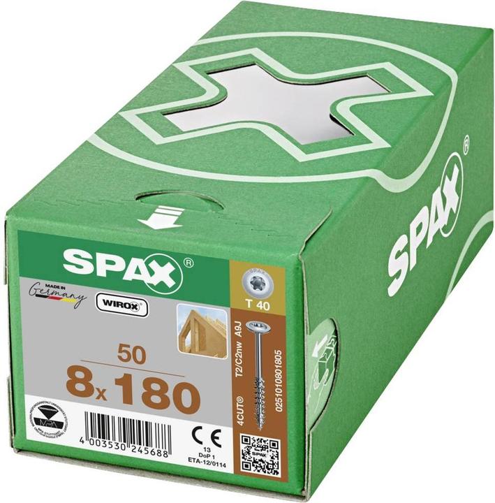Produktbild Spax Holzbauschrauben (50 Schrauben pro Stück)