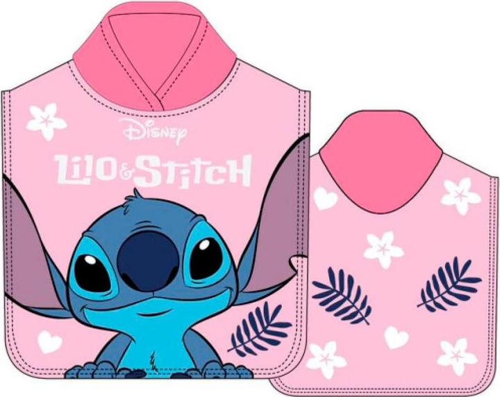 Image du produit Disney Lilo & Stitch Poncho Serviette de plage 50cm x 100cm (50 x 50 cm)