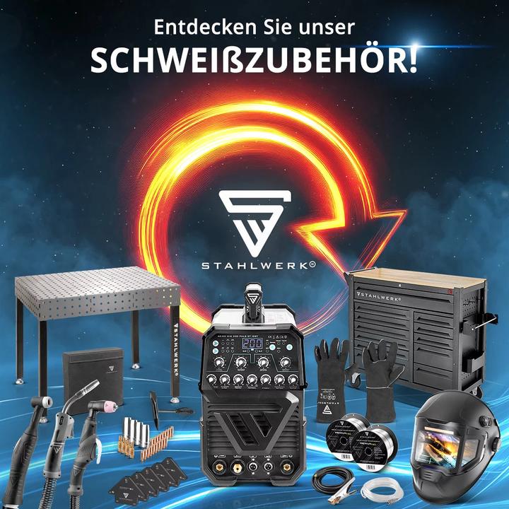 Produktbild Stahlwerk Schweissgerät MIG MAG 160 M IGBT 5 in 1 Kombigerät mit 160 Ampere