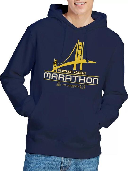 Immagine prodotto Marathon Felpa con Cappuccio Logo Uomo (L)
