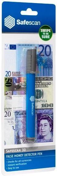 Actual product image Safescan Office supplies 30, Suitable for Banknotes, Number of detection points 1 (Bill validator)