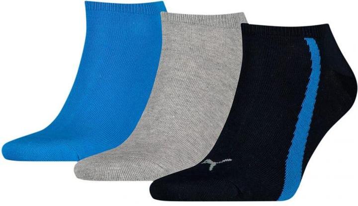 Produktbild Puma Damen Herren Lifestyle Sneaker Socken 12 Paar, Grösse:35-38, Artikel:-003 navy / grey / strong b (3er Pack, 35 - 38)