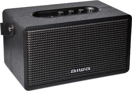 Produktbild Aiwa MI-X150 Retro Plus X - 80 Watt bluetooth speaker - TWS-DSP - zwart ) (9 h, Batteriebetrieb)