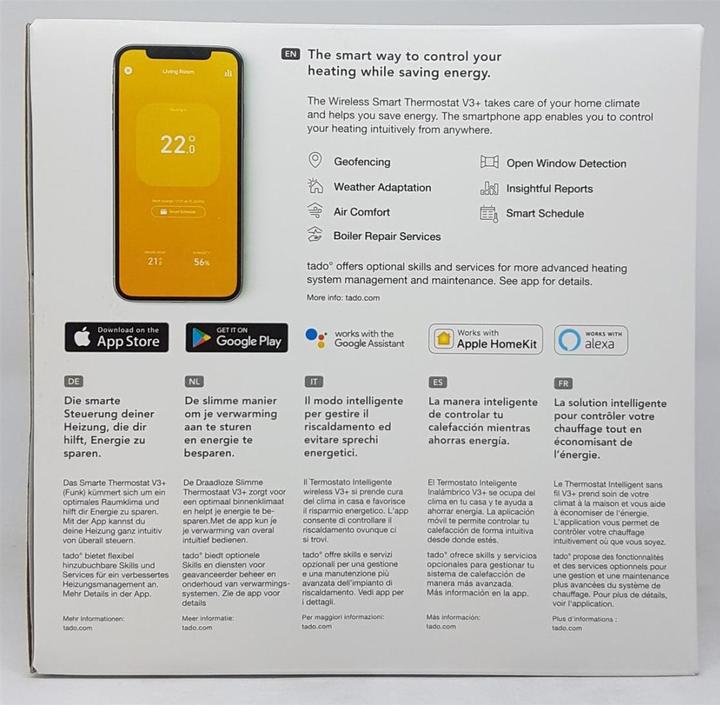 Actual product image tado° Smart Thermostat V3+