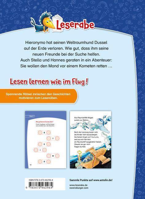 Produktbild Ravensburger Die schönsten Weltraumgeschichten mit extra vielen Rätseln - Leserabe ab 1. Klasse - Erstlesebuch (Deutsch, Rüdiger Bertram, Michael Petrowitz, 2023)