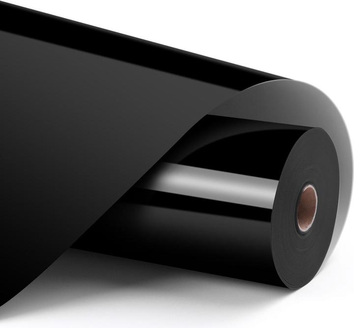 Actual product image Loklik Heat Transfer Vinyl Basic - Black - 12m (Accessories)