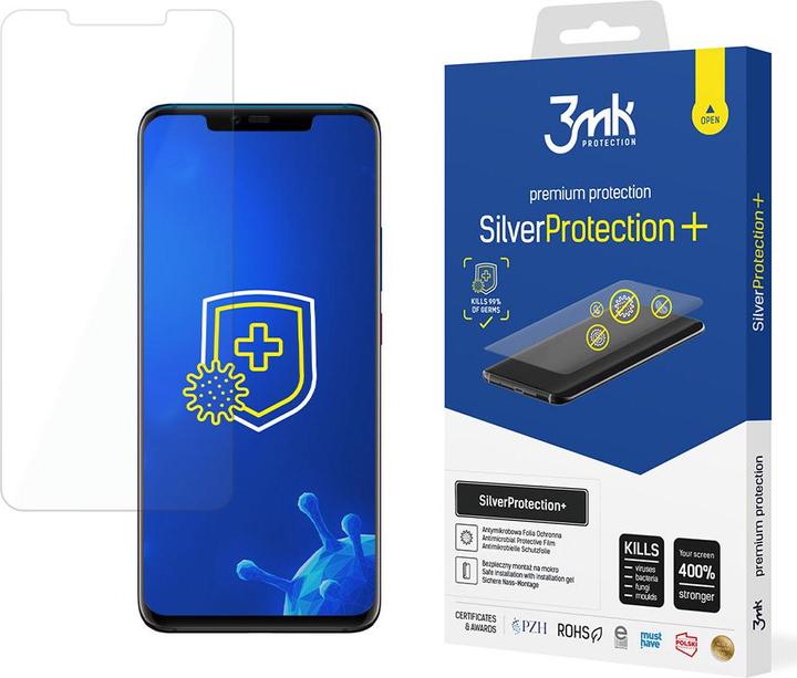 Actual product image 3MK SilverProtection+ do Huawei Mate 20 Pro (1 Piece, Mate 20 Pro)