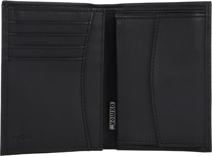 Actual product image Oxmox Leather wallet RFID protection leather 9.5 cm
