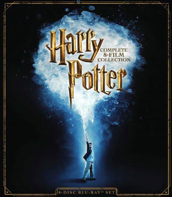 Immagine prodotto WB Warner Harry Potter: Collezione completa di 8 film (8 dischi) (Blu-Ray) (Blu-ray, Inglese)