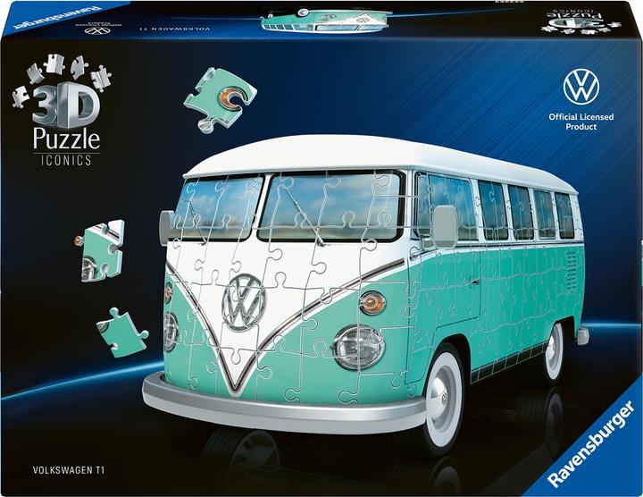 Ravensburger 3D Puzzle 162 Teile - Iconics: Volkswagen T1 (162 pieces)