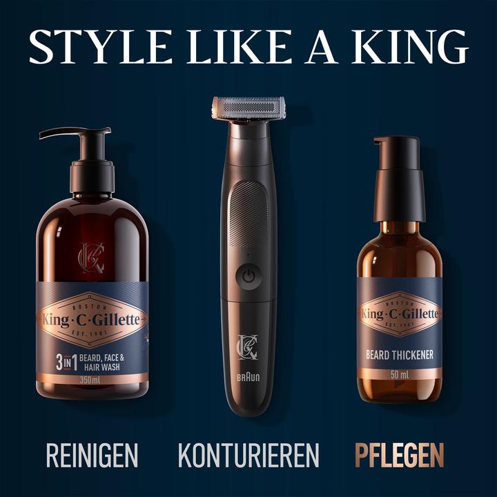 Immagine prodotto King C. Gillette Siero Volumizzante Per La Barba (50 ml)