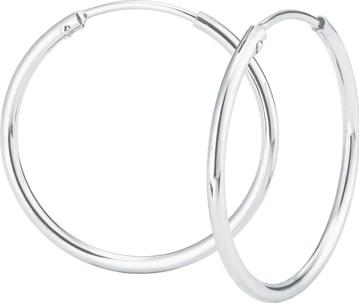 Image du produit Amor Boucles d'oreilles Créoles (Argent 925)