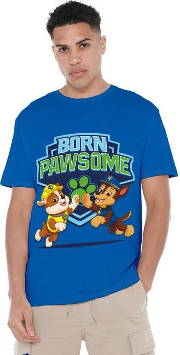 Immagine prodotto Paw Patrol Born Pawsome Maglietta Uomo (4XL)