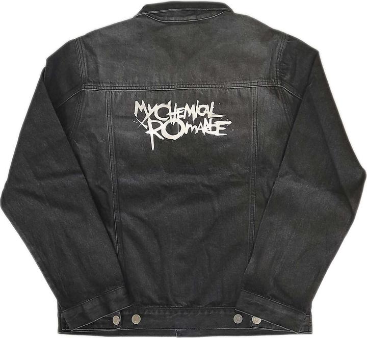 Immagine prodotto Gildan Giacca di jeans unisex adulto con logo stampato sul retro (XL)