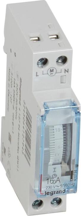 Image du produit Legrand LEG 412794 MicroRex QW11 230V 50Hz Horloge hebdomadaire, qua.