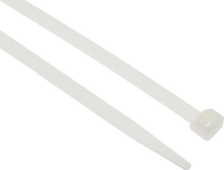 Image du produit Rs Pro Collier de serrage en nylon 380x7,6mm blanc (Serre-câbles en plastique, 380 mm, 100 pcs)