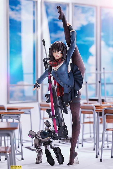 Actual product image Amakuni Arms Note PVC Statue 1/7 Long Range Joshi Kosei 31 cm