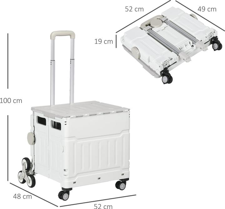 Produktbild Homcom Einkaufstrolley